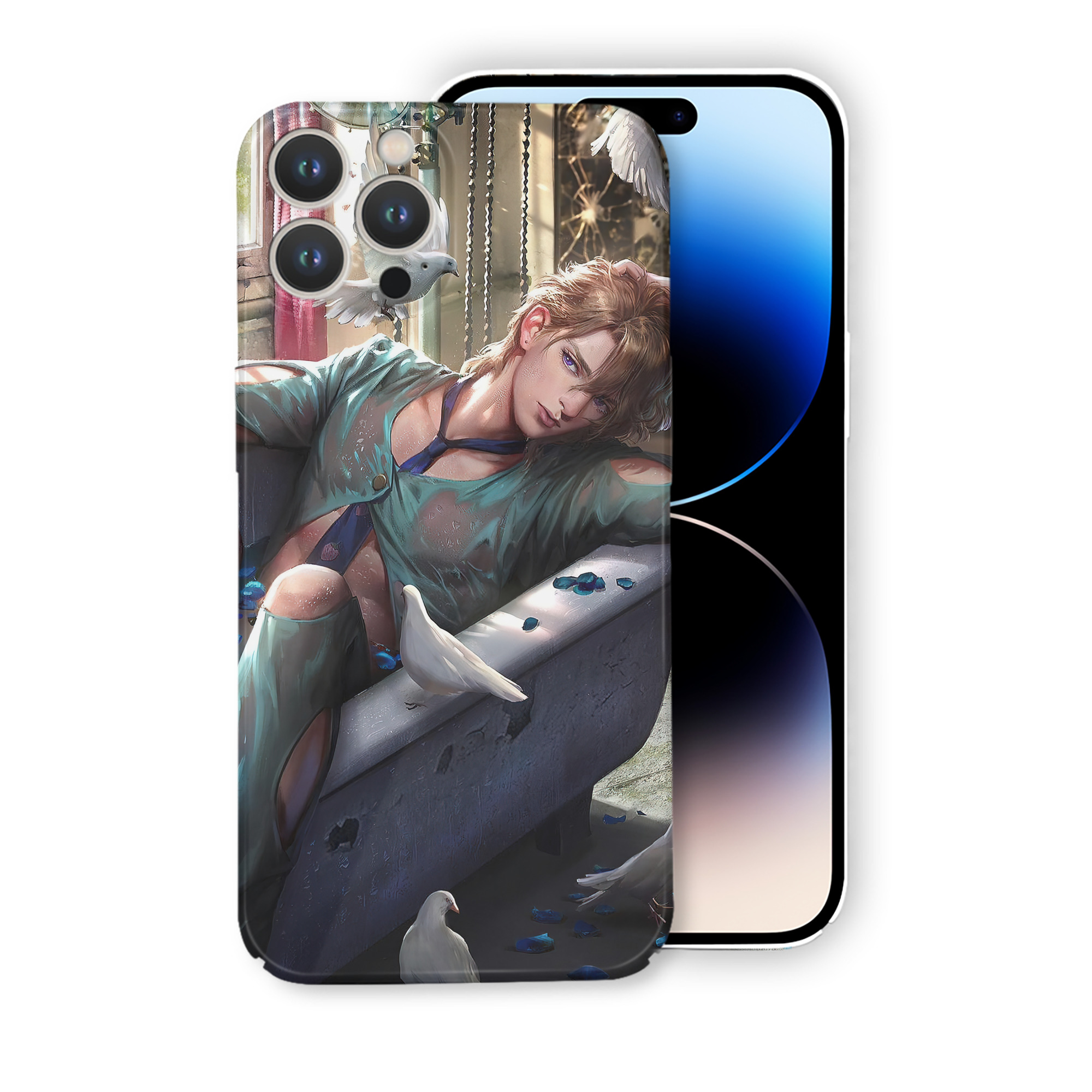 （画像用） ジョジョの奇妙な冒険 JoJo's Bizarre Adventure 【iPhone 14シリーズ対応】ハードケース